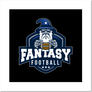 Fantasy Football Wizard Posters and Art